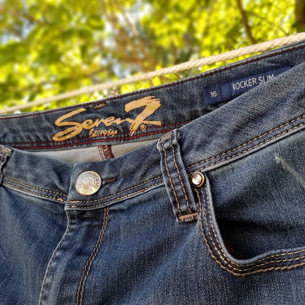 Seven7 Jeans Rocker Slim🎶 - Picture 2 of 4